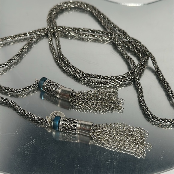 Alex and Ani Aurora Blaze Wrap/Tie Necklace #58 - Picture 2 of 3